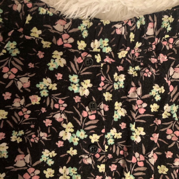 American Eagle Floral Front button Skirt - Picture 3 of 6
